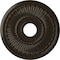 Ekena Millwork Melonie Ceiling Medallion (Fits Canopies up to 6 3/8"), 16"OD x 3 5/8"ID x 3/4"P, Stone Hearth CM16MLSHF - alternate 1
